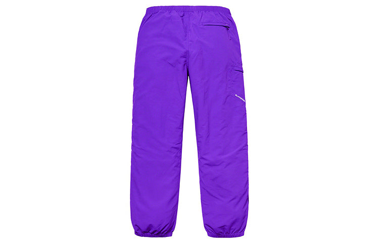 Supreme SS19 Nylon Trail Pant Bundle Feet Casual Long Pants Unisex Purple SUP-SS19-995