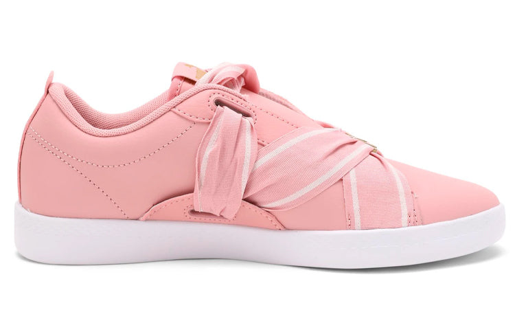 (WMNS) PUMA Smash Buckle Casual Board Shoes Pink/White 368081-08