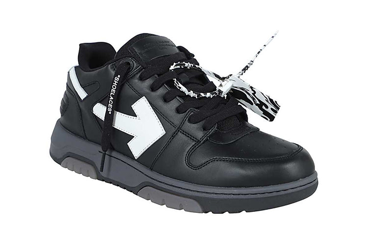 Off-White Out of Office Low-Shoes Black OMIA189R21LEA0011001