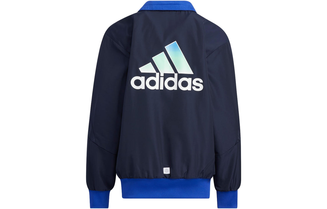 (GS) adidas Reverse Jackets 'Blue' IA9302