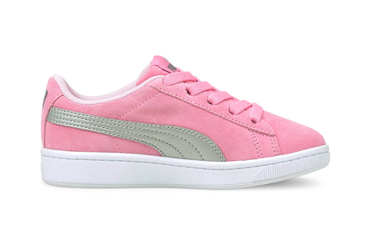 (PS) PUMA Vikky V2 Leisure Board Shoes Pink/White 370511-09