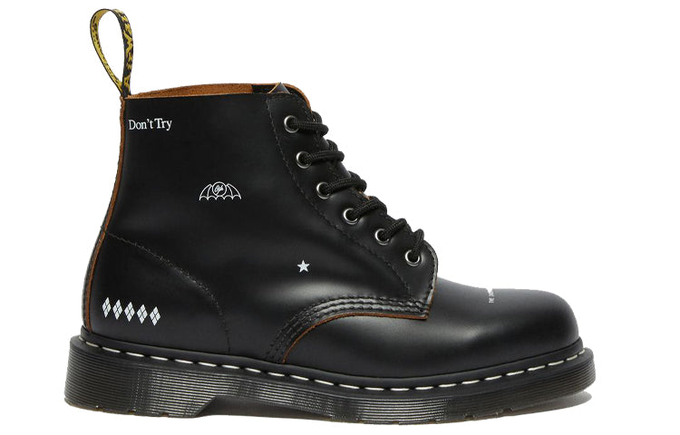 Goodhood x Dr. Martens Unisex 101 Martin Boots Black 27588001