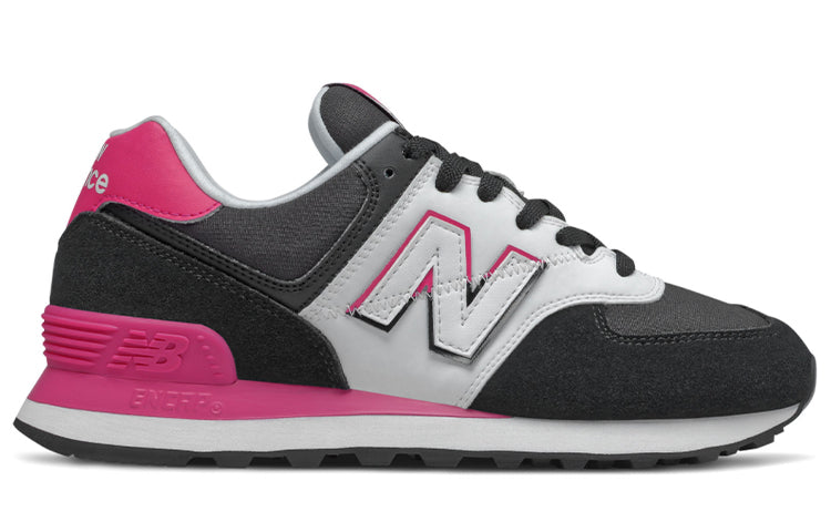 (WMNS) New Balance 574 Split Sail 'Black Pink' WL574NJA