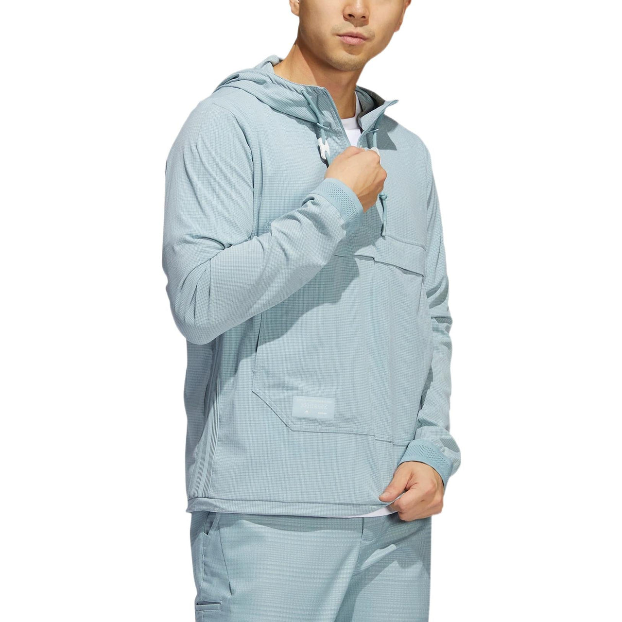 Men's adidas Solid Color Logo Drawstring Blue HB6431