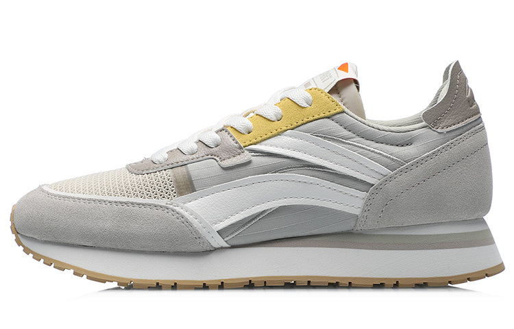 (WMNS) Li-Ning ChengFeng 'Grey Yellow' AGCR196-4