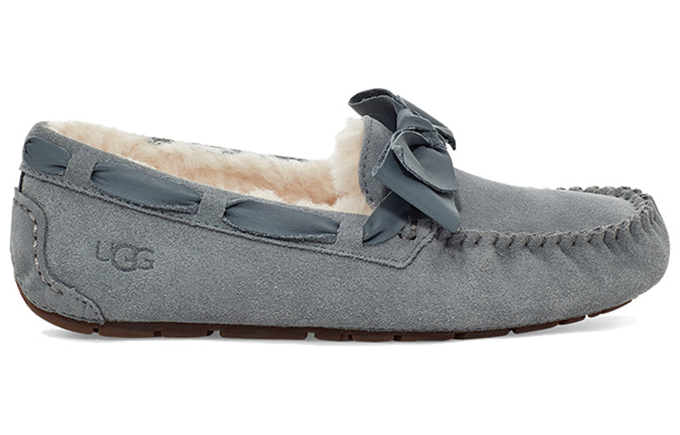 (WMNS) UGG Dakota Leather Bow 'Blue Grey' 1118914-GYS