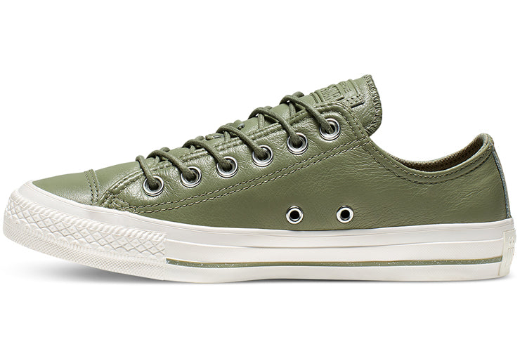 Converse Chuck Taylor All Star Leather Low Top Green White 165420C