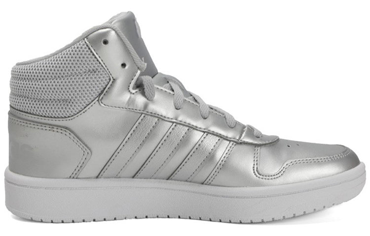 (WMNS) adidas Hoops 2.0 MID 'Silver' EE7857