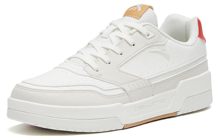 (WMNS) ANTA Skateboarding Series Sneakers 'White Red Brown' 922318062-3