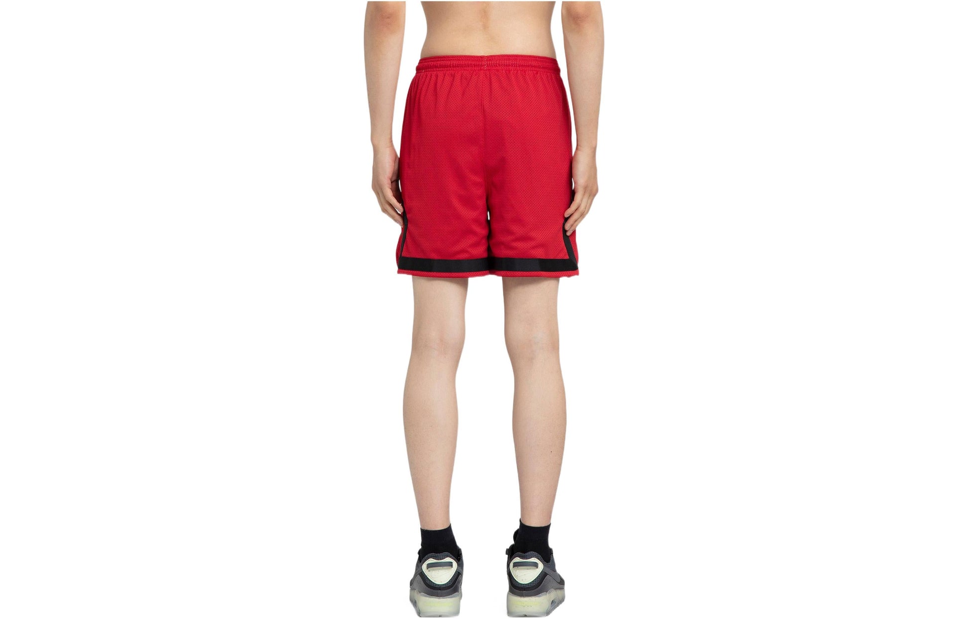 Men's Air Jordan NBA Chicago Bulls Color Mesh Breathable Basketball Sports Shorts Red DO5032-687