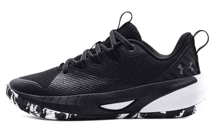 (WMNS) Under Armour HOVR Ascent 'Black White' 3025680-001