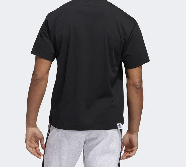 adidas originals Pride Linear Tee Multi-Color Short Sleeve Black GK8521