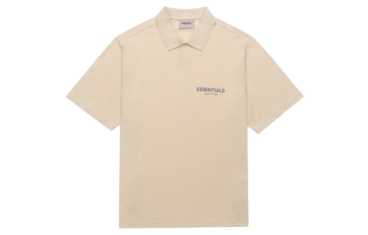 Fear of God Essentials FW21 SSENSE Polo Shirt 'Beige' FOG-FW21-112