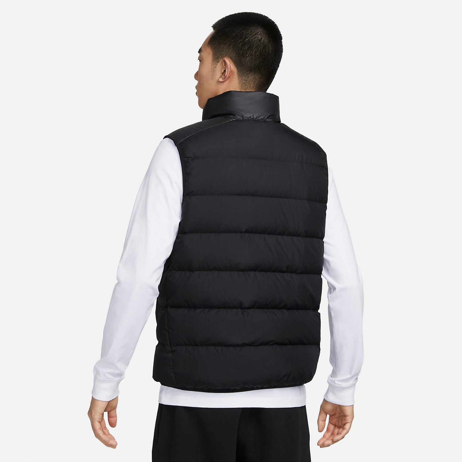 Nike Windproof Warm Stand Collar Down Vest 'Black' DV0757-010