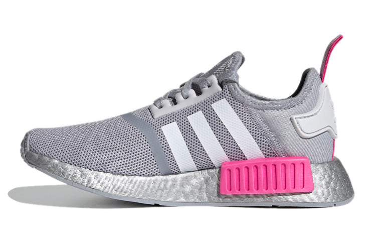 (GS) adidas NMD_R1 J 'Silver Screaming Pink' FX5025