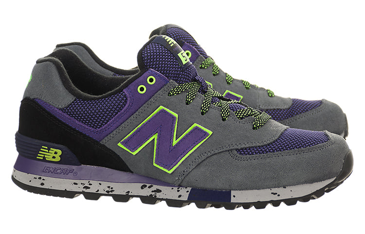 New Balance 574 Outdoor Pack Low Cut Running Shoes Grey/Purple ML574DGP