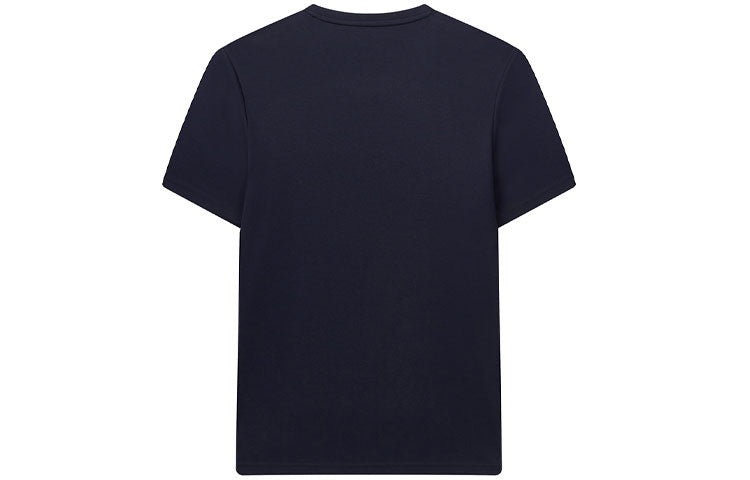 FILA Alphabet Printing Casual Sports Round Neck Short Sleeve Blue F61M028124F-NV