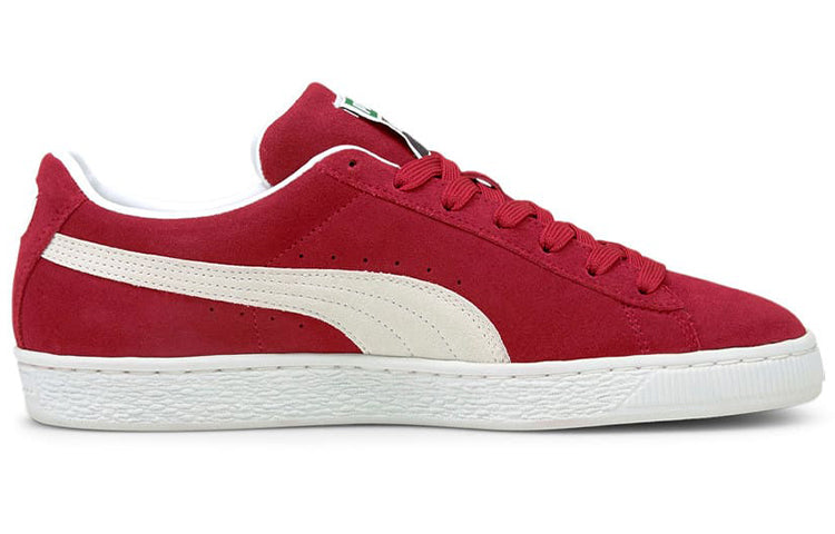 PUMA Suede Classic Xxi Minimalistic Cozy Retro Casual Skate Shoes Unisex Wine Red 385378-06