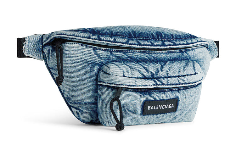 Balenciaga Explorer Beltpack Denim 'Faded Blue' 7558032AAHB4652