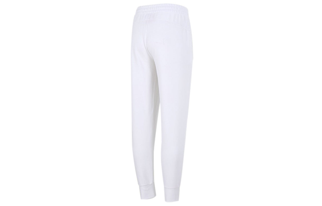 PUMA Logo Sports Pants 'White' 532914-02
