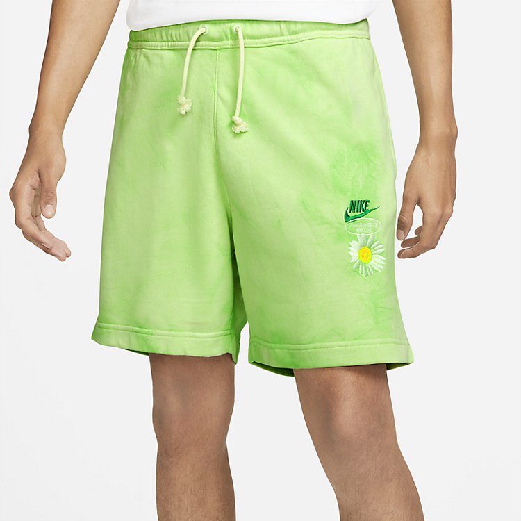 Nike Sportswear French Terry Shorts 'Floral Green' DM5016-332