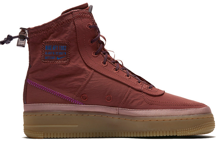 (WMNS) Nike Air Force 1 Shell 'Red Brown' BQ6096-200