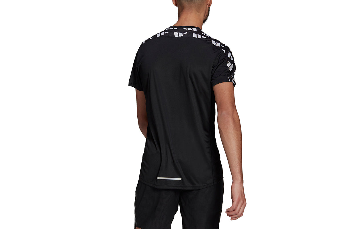 adidas Men's Celeb Tee Logo Sports Black GM1592