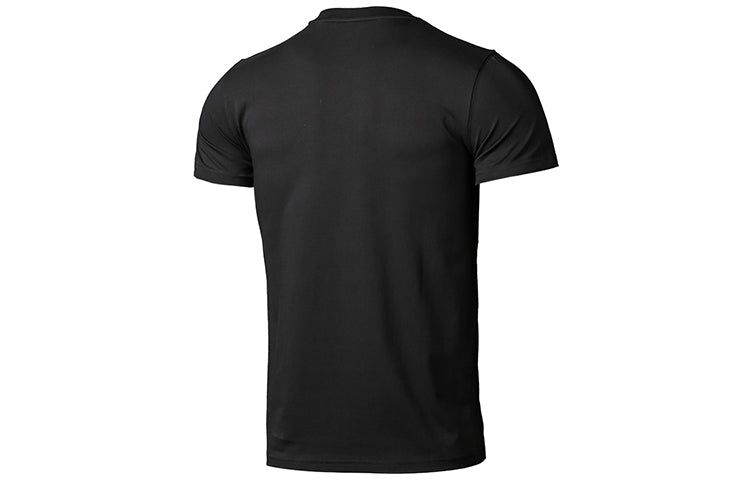 adidas Alphabet Short Sleeve Sports Couple Style Black ADICTTBW