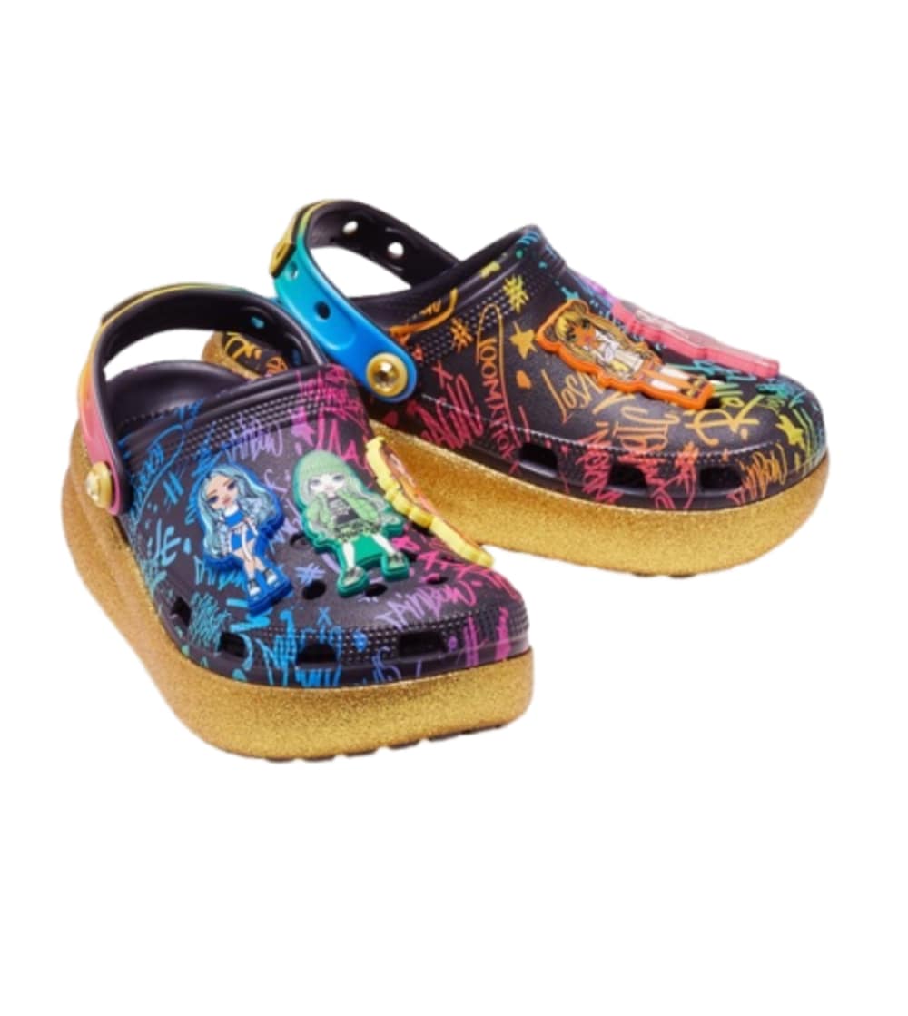 Crocs Classic High Cutie Clog 'Rainbow' 208116-90H