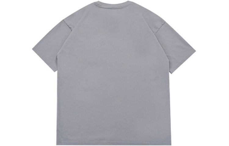 Converse Pocket Logo T-Shirt Asia Sizing 'Grey' 10025881-A03