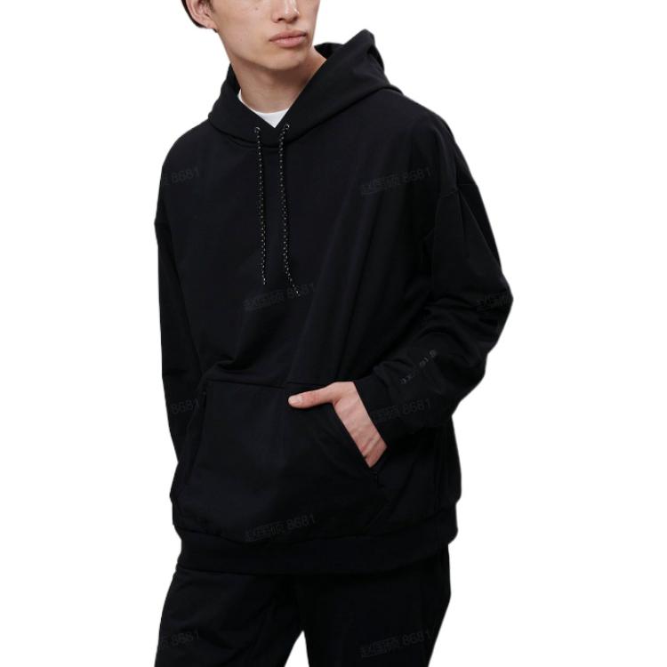 New Balance MET24 Hoodie Asia Sizing 'Black' AMT25004-BK