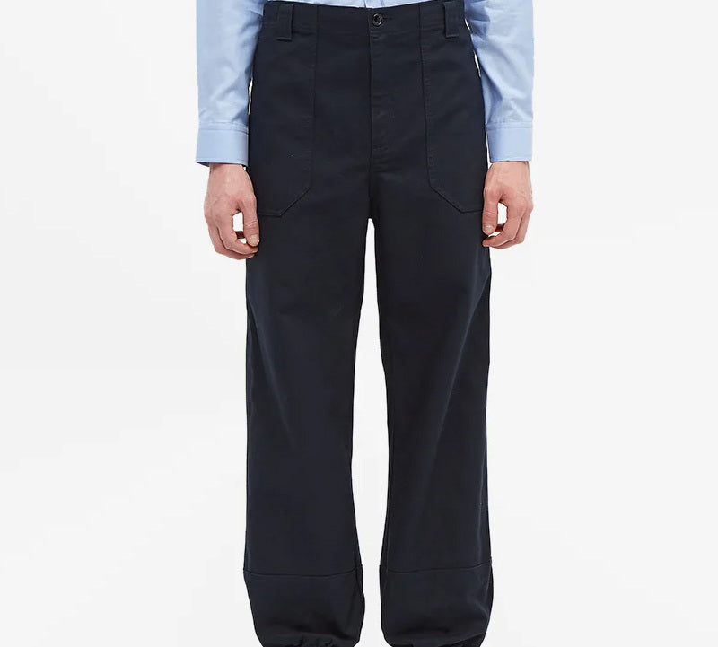Gucci Washed Cotton Harlan Loungers For Men Navy 616323-XDA6Z-4641