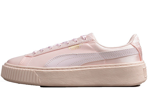 (GS) PUMA Basket Platform Tween 'Pearl' 365133-01