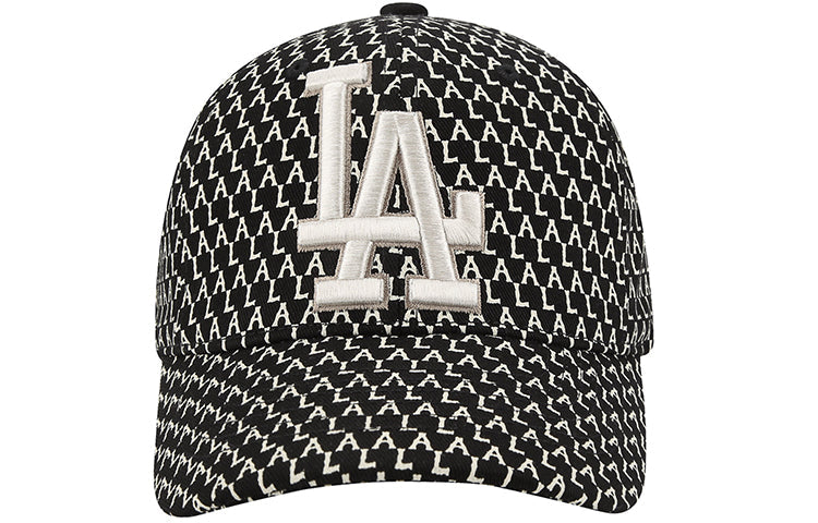 MLB Monogram Series Los Angeles Dodgers Adjustable LA Baseball Cap Black 32CPFB941-07L