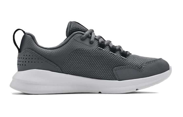 (GS) Under Armour Essential Running Shoes Grey 3022991-106