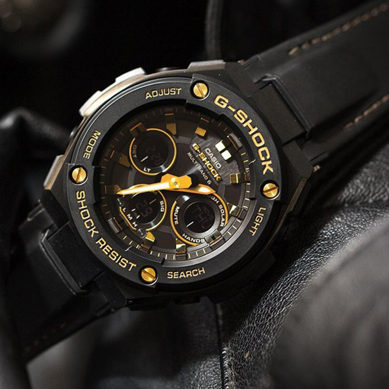 CASIO G-Shock G-Steel 'Black' GST-W300GL-1APR