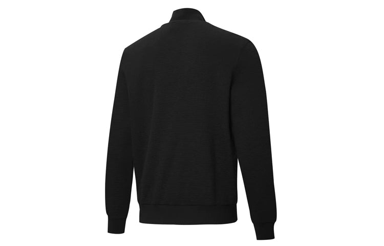 PUMA Stand Collar Zipper Jacket Black 581648-01