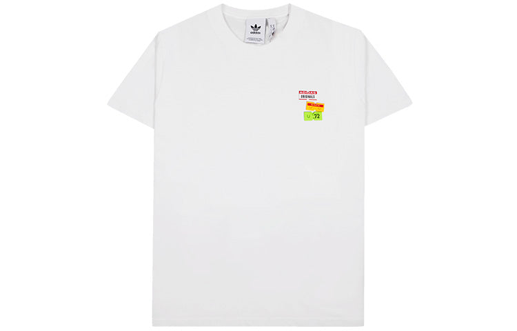 adidas originals Bodega Pricetag Back Printing Short Sleeve White ED7067