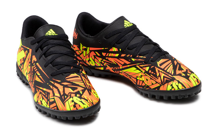 (PS) adidas x Messi Nemeziz.4 TF 'Black Yellow' FW7311