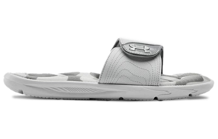 (WMNS) Under Armour Ignite Ix Spectrum Slippers White/Grey 3022719-101