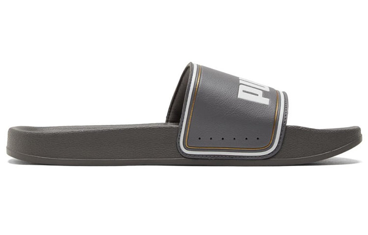 PUMA Leadcat Ftr Slippers Black/White 372276-11