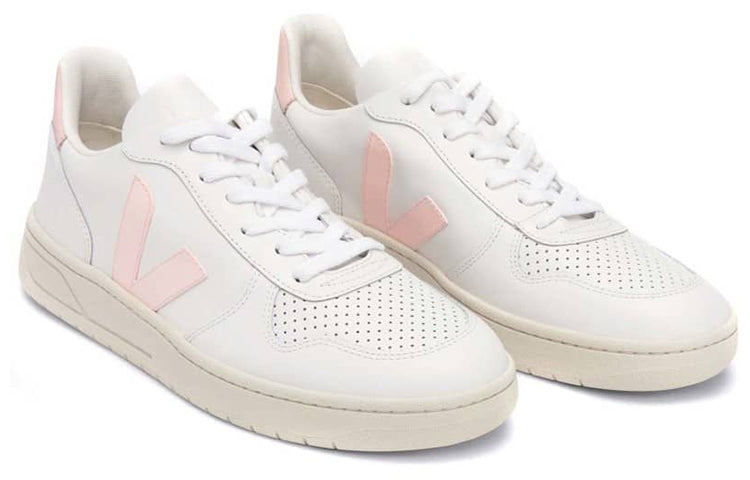 Veja V-10 Lace-up 'White Beige Pink' VX022644