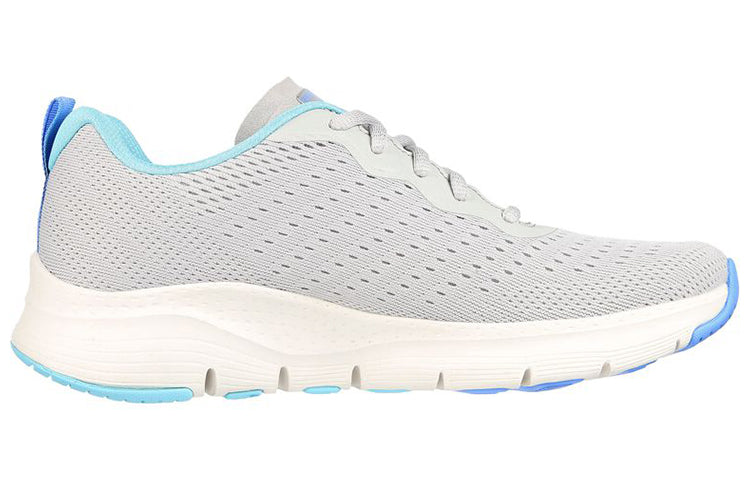 (WMNS) Skechers Arch Fit 'Grey Blue' 149722-GYBL