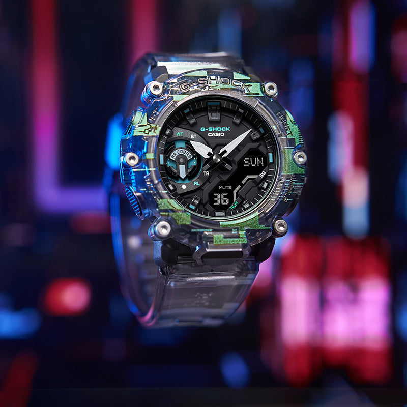 CASIO G-Shock Analog-Digital 'Translucent Black' GA-2200NN-1APR