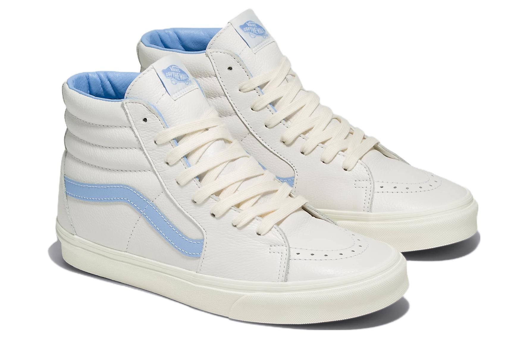 Vans Sk8-Hi Vintage Leather 'Blue White' VN000BW7BDU