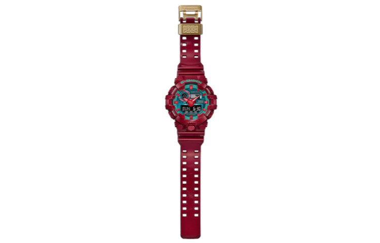 CASIO G-Shock Analog-Digital 'Red' GA-700DBR-4A