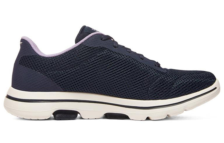 (WMNS) Skechers Go Walk 5 'Blue' 124155-NVLV