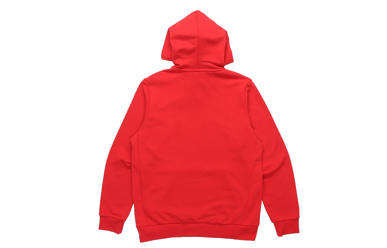 adidas Logo Printing hooded Pullover Sports Red FR7106