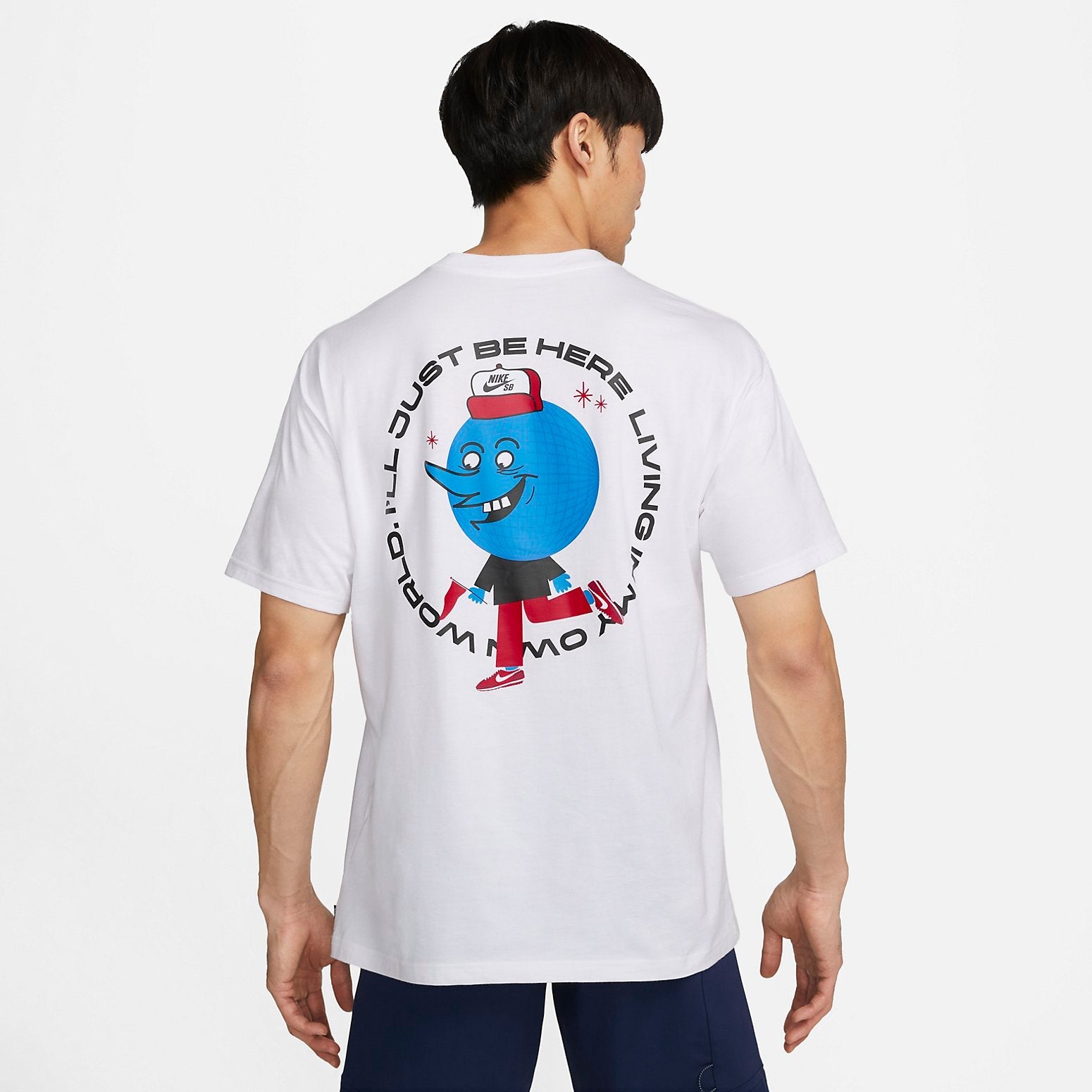 Nike SB Skate T-Shirt 'White' FB8137-100