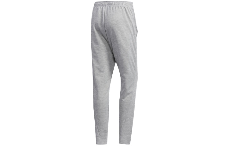 adidas Solid Color Casual Sports Long Pants Gray FL0276